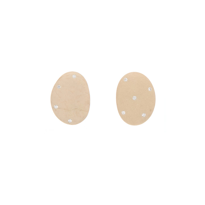 Clip-on Earrings - Ivory