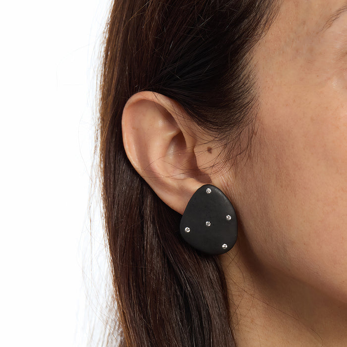 Clip-on Earrings - Raven