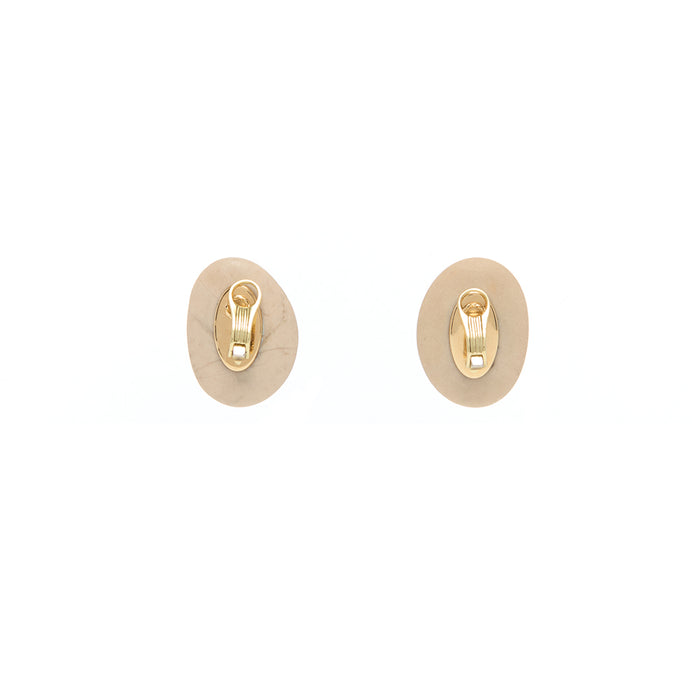 Clip-on Earrings - Ivory