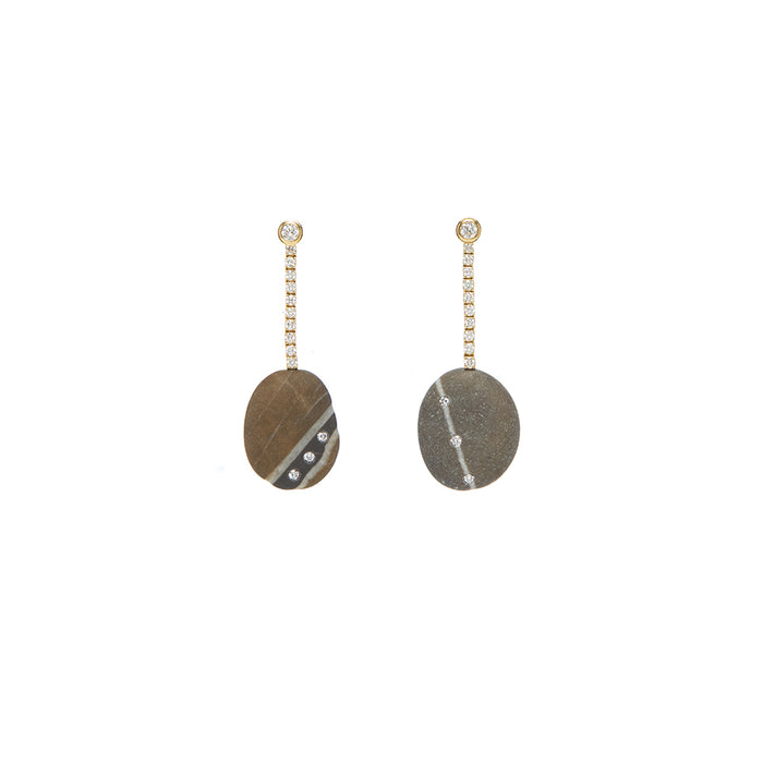 Signature Earrings - Gris