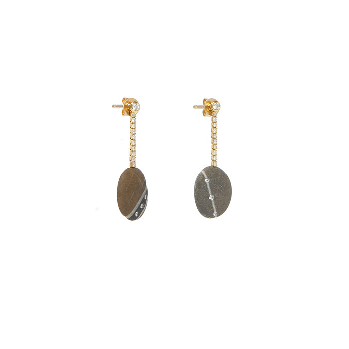 Signature Earrings - Gris