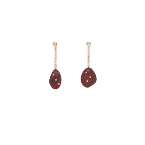 Signature Earrings - Rosso