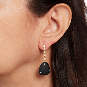 Signature Earrings - Black